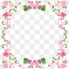 Soy Maestra Por Vocacion, HD Png Download - vintage floral border png