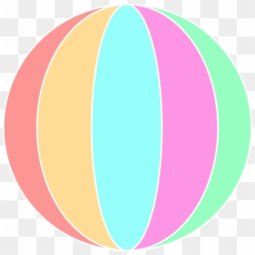 Circle, HD Png Download - beach ball vector png