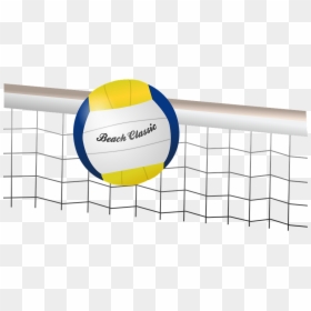 Volleyball Ppt Background, HD Png Download - beach ball vector png