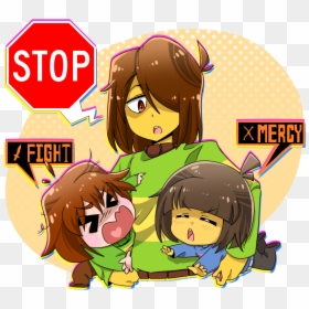 Stop Sign, HD Png Download - chara.png