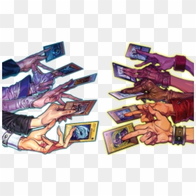 Yugioh Protagonists Ace Cards, HD Png Download - yu gi oh logo png