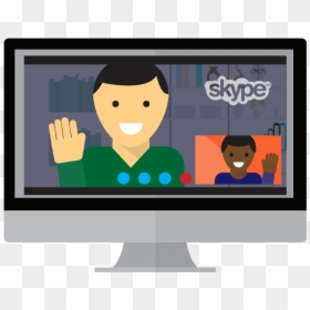 Skype Bye, HD Png Download - skype.png