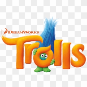 Dreamworks Trolls Logo, HD Png Download - trolls movie characters png