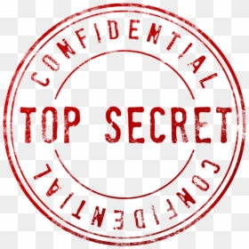 Top Secret Logo No Background, HD Png Download - confidential stamp png
