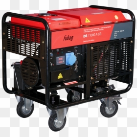 Diesel Generator, HD Png Download - red electricity png