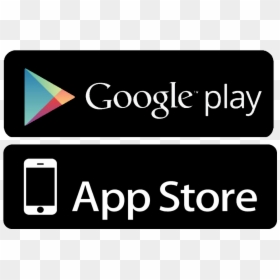 Apple And Google Play Png, Transparent Png - google play logo transparent png
