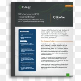 Brochure, HD Png Download - mcafee logo png
