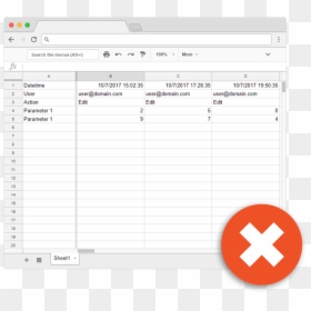 Screenshot, HD Png Download - google sheets logo png