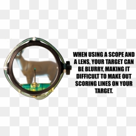 Peep Sight Clarifier, HD Png Download - no scope png