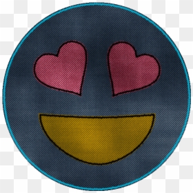 Smiley, HD Png Download - stitching texture png