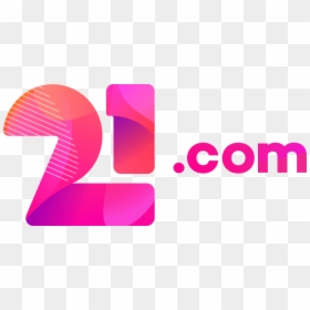 21 Com Logo, HD Png Download - .com png