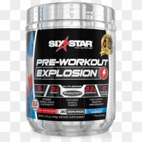 Six Star Pre Workout Ripped, HD Png Download - explosion texture png