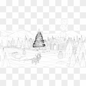Christmas Tree, HD Png Download - christmas elements png
