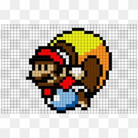 Pixel Art Mario World, HD Png Download - mario world png