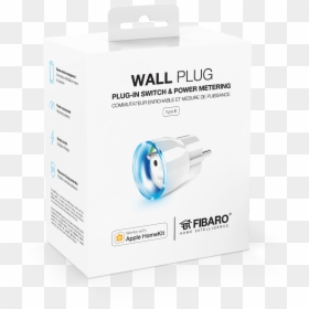 Fibaro Wall Plug Homekit, HD Png Download - wall outlet png