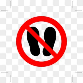 Do Not Stand Here Sign, HD Png Download - not symbol png