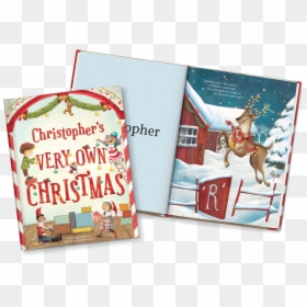 Personalized Xmas Books For Children, HD Png Download - christmas card border png