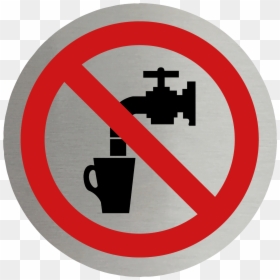 Not Drinking Water Signs, HD Png Download - not symbol png