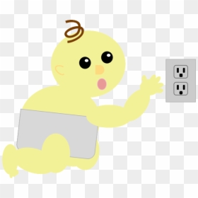 Infant Safety Clipart, HD Png Download - wall outlet png