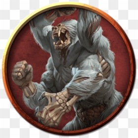 D&d Girallon Zombie, HD Png Download - scorch mark png