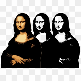 Louvre, Mona Lisa, HD Png Download - leonardo png