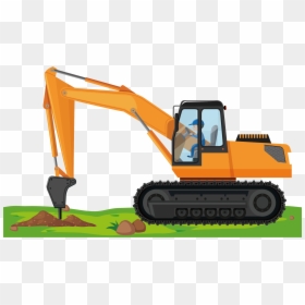 Driller Truck, HD Png Download - construction equipment png