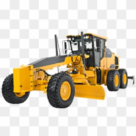 New Volvo Motor Grader, HD Png Download - construction equipment png