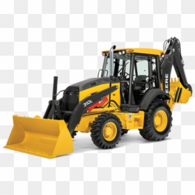 Retroexcavadora John Deere, HD Png Download - construction equipment png