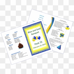 Brochure, HD Png Download - webelos png