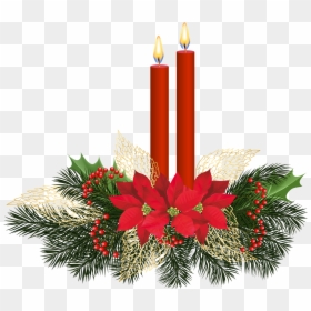 Transparent Christmas Candles Png, Png Download - candle clipart png