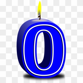 10 Birthday Candle .png, Transparent Png - candle clipart png