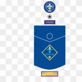 Arrow Of Light Patch On Boy Scout Uniform, HD Png Download - webelos png