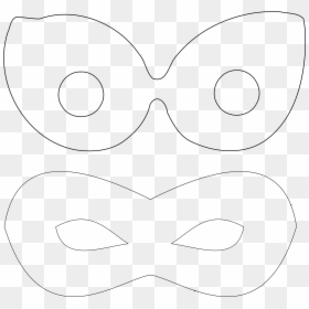 Line Art, HD Png Download - bandit mask png