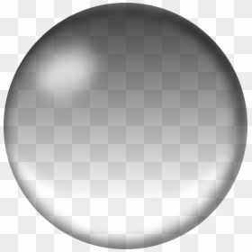 Grey Bubble, HD Png Download - bubble overlay png