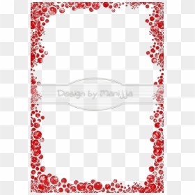 Heart Page Border, HD Png Download - bubble overlay png