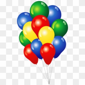Balloons Clipart, HD Png Download - 3d balloons png