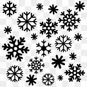 Simple Snowflakes Clipart, HD Png Download - snowflake texture png