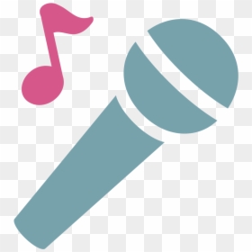 Microfone Emoji, HD Png Download - mic emoji png