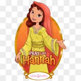Hannah Bible Character Cartoon, HD Png Download - books .png