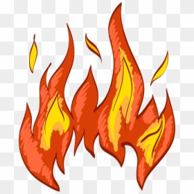 Fire Drawing Png, Transparent Png - flame art png