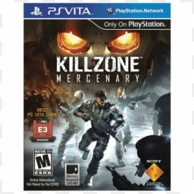 Killzone Mercenary Ps Vita Box, HD Png Download - killzone png