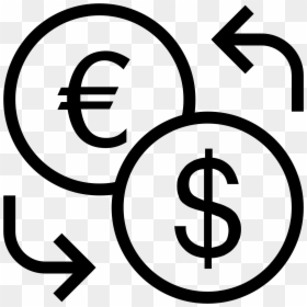 Currency Conversion Icon, HD Png Download - us dollar png