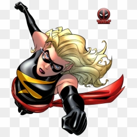 Mrs Marvel Comic Png, Transparent Png - ms marvel png