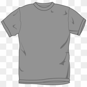 Vector T Shirt Png, Transparent Png - blank tshirt template png