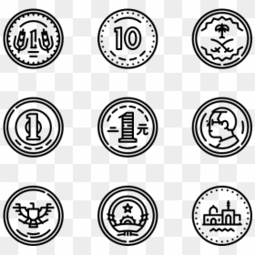Hill Icon, HD Png Download - coins.png