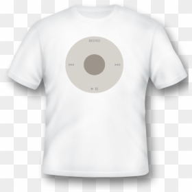 White T Shirt Png, Transparent Png - blank tshirt template png