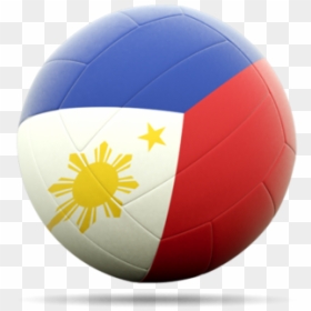 Volleyball Ball Philippines Flag, HD Png Download - volley ball png