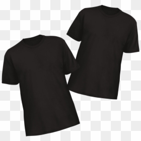 Schwarzes T Shirt Vorne Hinten, HD Png Download - blank tshirt template png