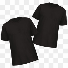 Schwarzes T Shirt Vorne Hinten, HD Png Download - vhv