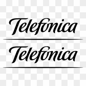 Calligraphy, HD Png Download - telefonica logo png